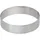 De Buyer - Runder Tortenring VALHORNA aus perforiertem Edelstahl - Durchmesser 28,5 cm, Höhe 2 cm - 3099.10, Silber