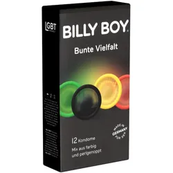 «Bunte Vielfalt» bunt gemischte Kondome (12 Kondome) 12 St