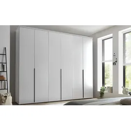 Stella Trading Drehtürenschrank 6-türig 270 x 225 x 52 cm Weiß