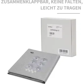 Woltu Thermorollo Dachfenster 57 x 100 cm grau
