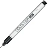 Copic Multiliner SP 0,1 mm, Black, Aluminium Fineliner mit einer feinen Spitze und wasserbeständiger Pigmenttinte