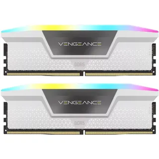 Corsair Vengeance RGB 32GB DDR5-6000 Kit (2x 16GB), CL36, weiß