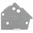 WAGO 256-600 Abschlussplatte Orange 100St.