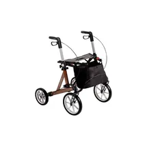 Rehasense Explorer L Outdoor Rollator Aluminium Silber für Erwachsene 150-210 cm 200 kg Traglast