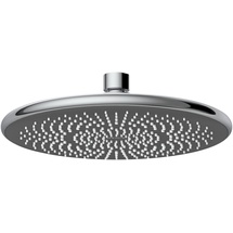 Wenko Wasserspar Regenduschkopf Watersaving, Kopfbrause mit Wasserspar-System, ABS, Rund, Ø 22,5 cm, Chrom