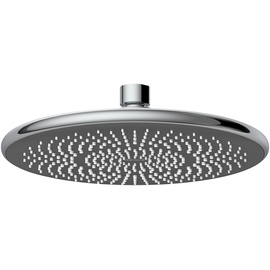 Wenko Wasserspar Regenduschkopf Watersaving, Kopfbrause mit Wasserspar-System, ABS, Rund, Ø 22,5 cm, Chrom