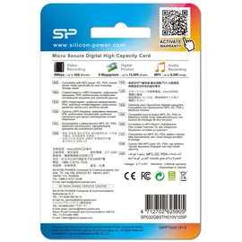 Silicon Power microSDHC 32GB Class 10 + SD-Adapter