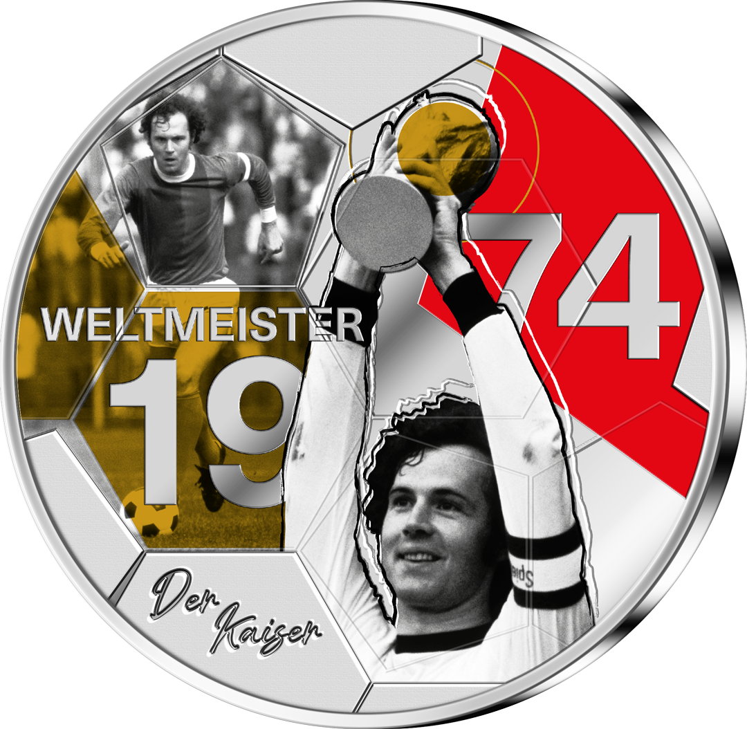 Deutschland würdigt Fußball-Legende Franz Beckenbauer - Weltmeister 1974!