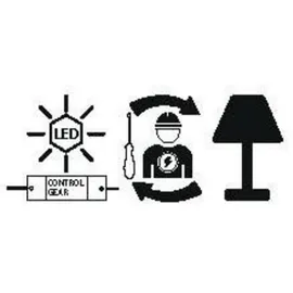 EGLO LED-Deckenleuchte Parrapos-Z 44,5 x 30 cm