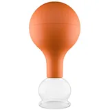 PULOX Schröpfglas aus Echtglas braun 32mm 1 St