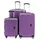 HAUPTSTADTKOFFER Mitte Koffer-Set 3-tlg. aubergine
