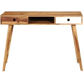 vidaXL Schreibtisch 110 x 55 x 76 cm massivholz