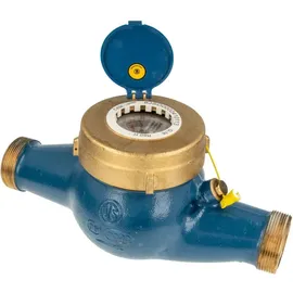 Schlösser Armaturen Js Hauswasserzähler Mnr 1 1/2\" Zoll Dn 40 Q3=16, R80, Baulänge 300 mm
