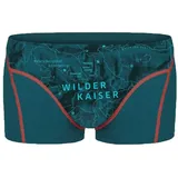 Ein schöner Fleck Erde Boxershorts Wilder Kaiser Blaugrau blau L