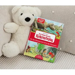 Tchibo - Buch: »Der kleine Drache Kokosnuss ‒ bei den Dinosauriern & In der Steinzeit«
