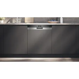 Siemens iQ500 SN55ES12CE Einbau-Geschirrspüler (teilintegrierbar, 598 mm breit, Edelstahl)