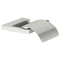 Keuco Moll Toilettenpapierhalter 12760210000 mit Deckel, Edelstahl-finish