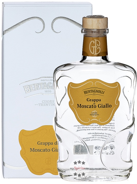 Bertagnolli Grappa di Moscato Giallo