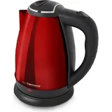 Esperanza EKK113R Wasserkocher 1,8 l Schwarz Rot