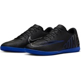 Nike Herren Vapor 15 Club IC, black/chrome-hyper royal 47.5 EU - 47.5 EU