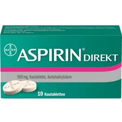 ASPIRIN Direkt Kautabletten 10 St.