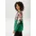 Aniston CASUAL Schlupfbluse mit farbenfrohen Blüten Schwarz 42