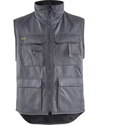Arbeits-Winterweste "3801" Fleece-Futter - XL - grau