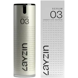 LAYZIN Augenserum gegen dunkle Ringe und Falten 30 ml Schwarz 