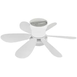 GLOBO Deckenventilator Delores 51 cm weiß