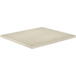 Erst-Holz Niederflurbett metallfrei 180x200 Futon metallfreier Lattenrost, Fichte unbehandelt V-60.97-18mit Matratze
