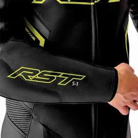 RST S1 D3o Lederkombi - Neon Yellow - L
