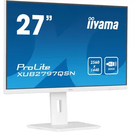 Iiyama Prolite XUB2797QSN-W2 27" LED IPS QHD 100Hz Altavoces Altura Ajustable Docking USB-C