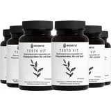 Essenz Testo Vit Kapseln für Männer – Mit Ashwagandha, Maca & Bockshornklee 6x90 St