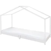 roba Hausbett weiß 90x200 cm, & Jugendzimmer, Kindermöbel, Kinderbetten, Hausbetten