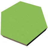 PolySound Schallschutzwand & Breitbandabsorber ECO Hexagon Ø200mm - Farbe: maigrün Stärke: 3cm