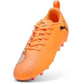 Puma Future 8 Play MG Kinder heat fire/puma black/ravish 37