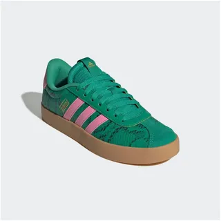 VL Court 3.0 Court Green / Bliss Pink / Gold Metallic 37 1/3