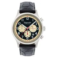 Gigandet Herren Analog Japanisches Quarzwerk Uhr mit Leder Armband 2VNAG50/007