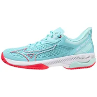 Mizuno Damen Tennisschuhe Mizuno Wave Exceed Tour 5 Clay Tanag Turq EUR 38 - Blau