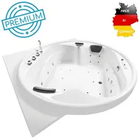 Basera Gomera Whirlpoolbadewanne 186 x 186 cm (XXL) MPNR