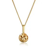 Elli PREMIUM Ornament Kugel Romantisch Edel 585 Gelbgold Ketten Damen