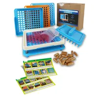 Kapselfüller Größe 2 - Platz für 100 Kapseln - inkl. Anleitung auf Deutsch + Video - capsule filler machine - Leerkapseln zum manuell selber befüllen (Größe 2)