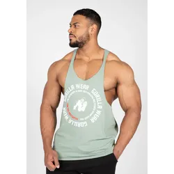 Melrose Stringer-Tanktop - Grün GRÜN|GRÜN 3XL