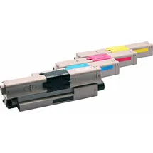 ABC-Design Kompatibel Set 4x Toner für Oki ES3452 MFP ES3452DN ES5431DN ES5462 ES5462DN ES5462DNW 44973509 44973510 44973511 44973512 von ABC