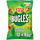 Lay ́s Bugles Lay's Bugles Nacho Cheese – Herzhafter Mais-Snack mit Käse-Geschmack (12 x 95 g)