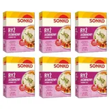 Sonko Jasminreis 6x(4x100g) Kochbeutel – Thai Duftreis 2.4kg Reiskocher Geeignet