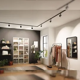 Paulmann URail Schiene Schwarz matt