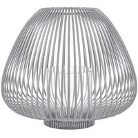 BLOMUS Laterne Lyva Ø 31 cm Stahl Grau M
