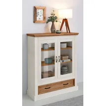 OTTO home Vitrine Selma Highboard 100 x 38 x 120 cm Weiß