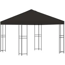 vidaXL Pavillon 3 x 3 m inkl. 4 Seitenteile Anthrazit